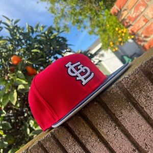 ST. LOUIS CARDINALS FITTED HAT 7 3/8 FITTEDS